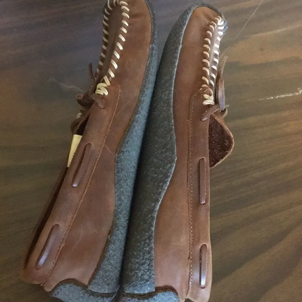 Cabelas leather moccasins